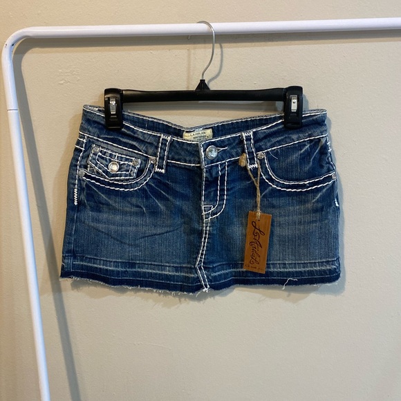 L.A. idol Dresses & Skirts - L.A. IDOL USA Denim Skirt With Details | Size M